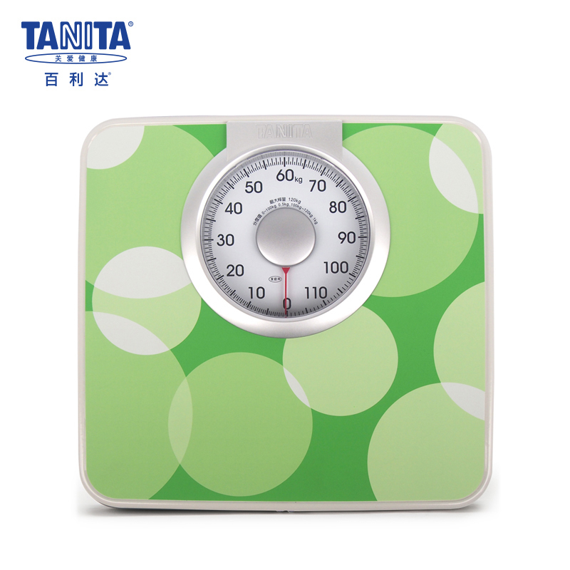 日本百利达(TANITA)体重秤精准机械秤 家用成人健康秤人体秤 HA-620(非电子称) 620绿色