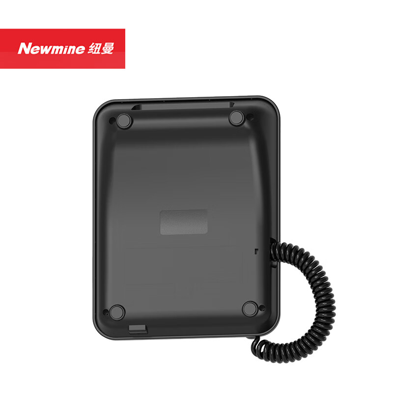 纽曼 Newmine (HA1898TSD-100) 双电话线接口 办公电话 黑色(单位:台)高清大图