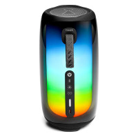 JBL PULSE5 音乐脉动五代 便携式蓝牙音箱 全面屏炫彩小音箱 低音炮 桌面音响 防水防尘