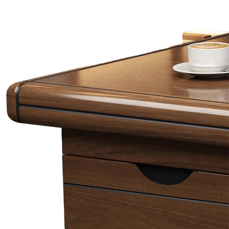 豫龙都 木质办公桌高清大图