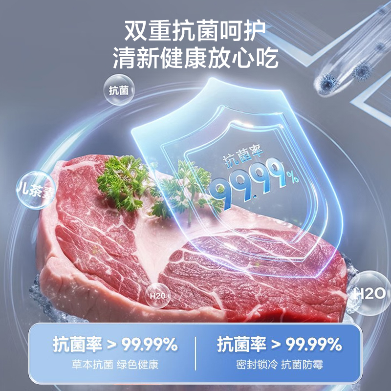 容声(Ronshen)145升小型迷你冰柜家用冷藏冷冻转换单温卧式冷柜 一级能效节能省电底噪BD/BC-145MB