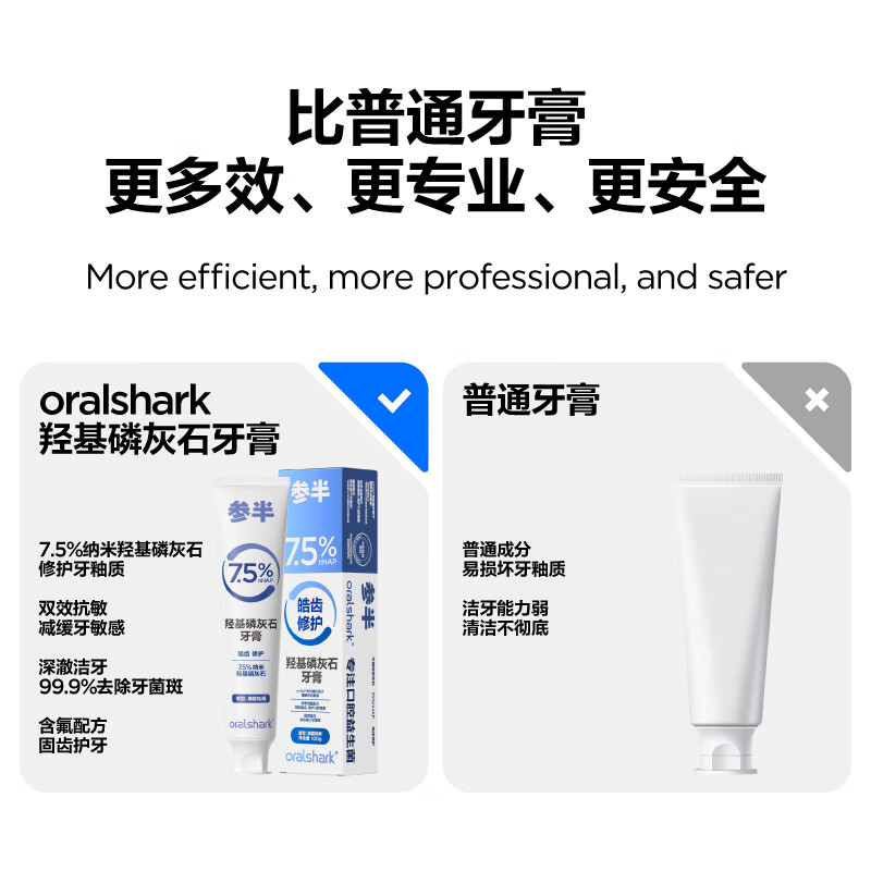 参半羟基磷灰石抗过敏牙膏-满陇桂雨CP-KQ-YG-0060高清大图