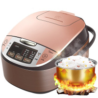 Midea 美的电饭煲 FS4041 智能多功能 底盘加热电饭锅 预约煮饭4L黄晶蜂窝内胆 非IH电磁加热