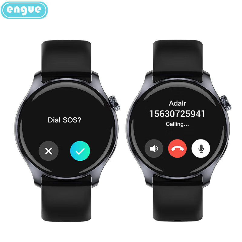 engue 恩谷 全触屏智能心率血压手表 EG-TL02S高清大图