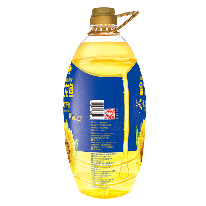 金龙鱼 自然葵香葵花籽油食用油 5L