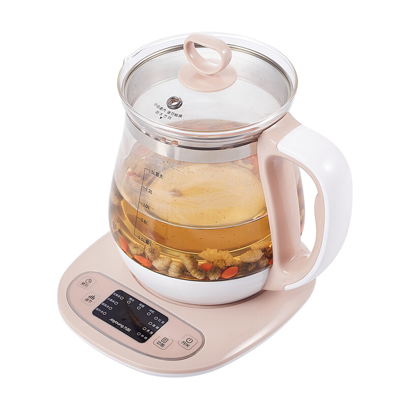 九阳1.5L带过滤网多功能电热水壶K15-D805DJ点睛