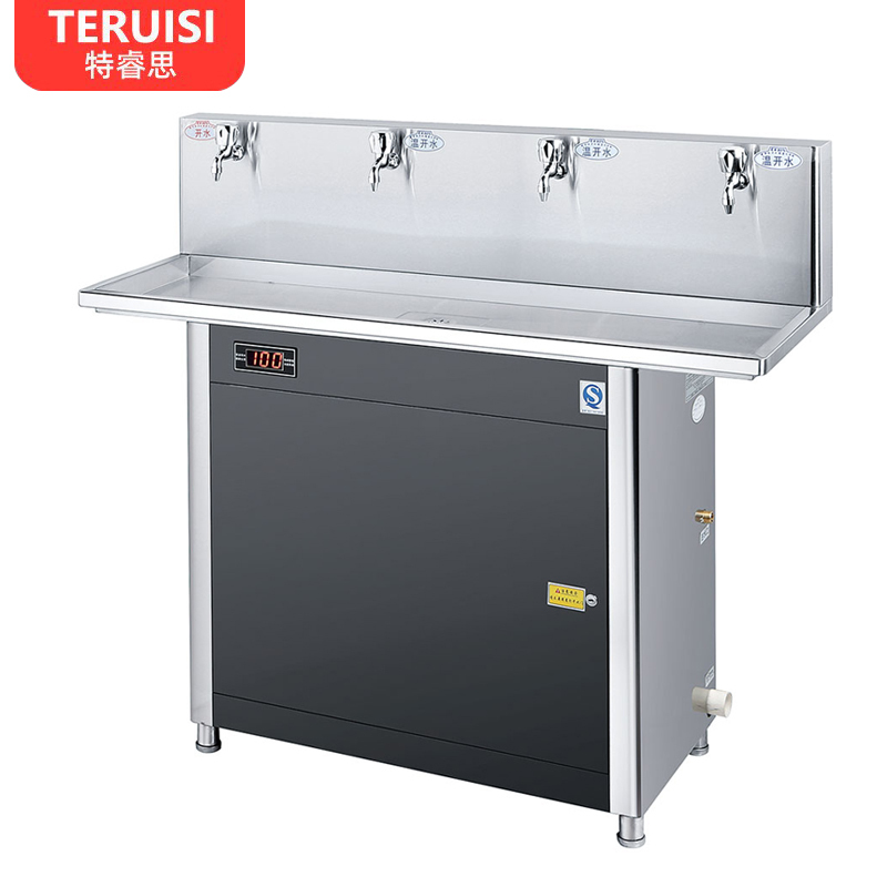 特睿思(TERUISI)商用饮水机开水器工厂用开水净水机直饮水机学校烧水机开水炉净水器大型烧水器 台式一开三温GK-4E
