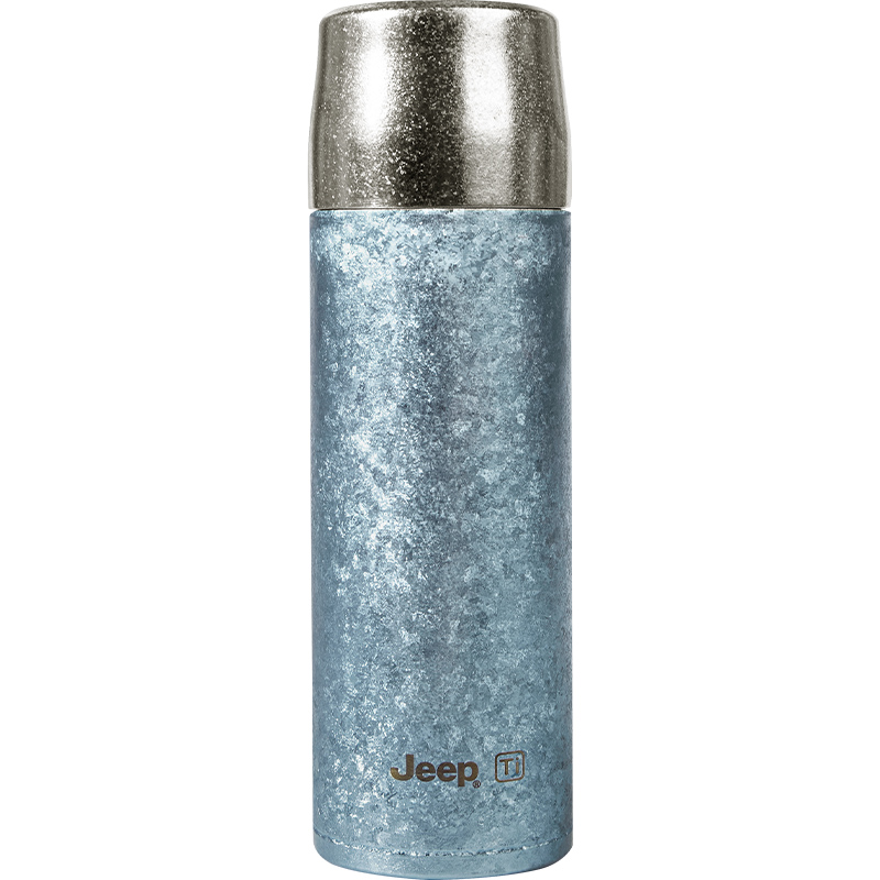 JEEP纯钛焖茶杯D340NR1130蓝色 500ml