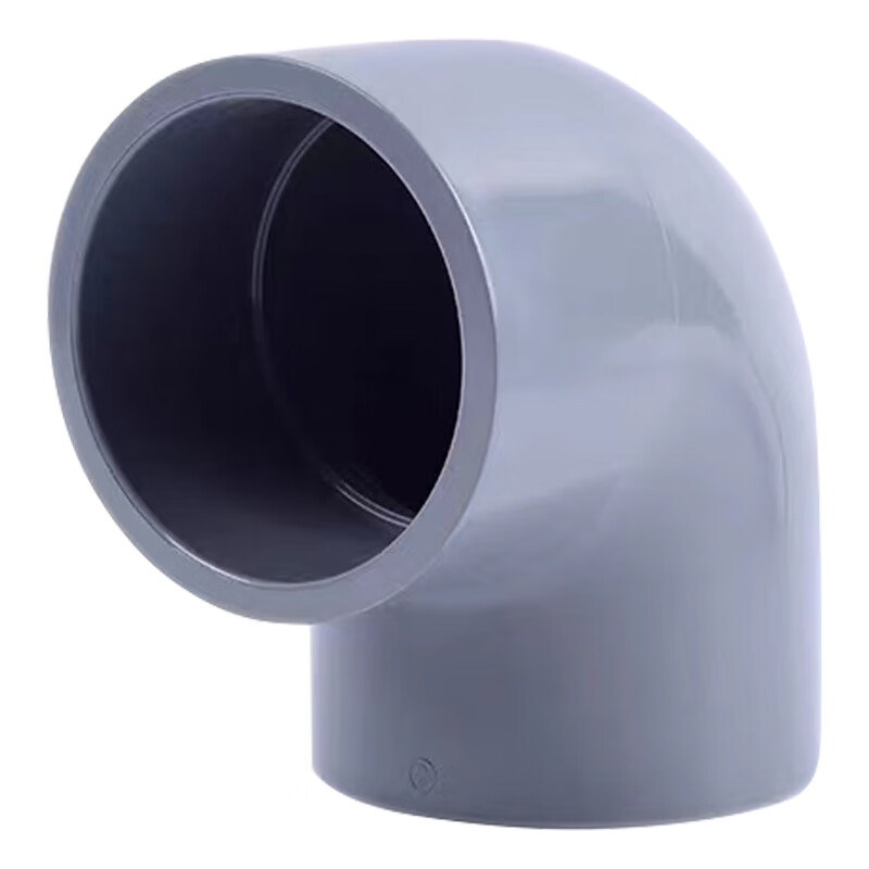 3M CPVC90°度直角弯头国标美标工业化 工给水管塑料PVC管件配件 DN100 (内径110mm)单个装