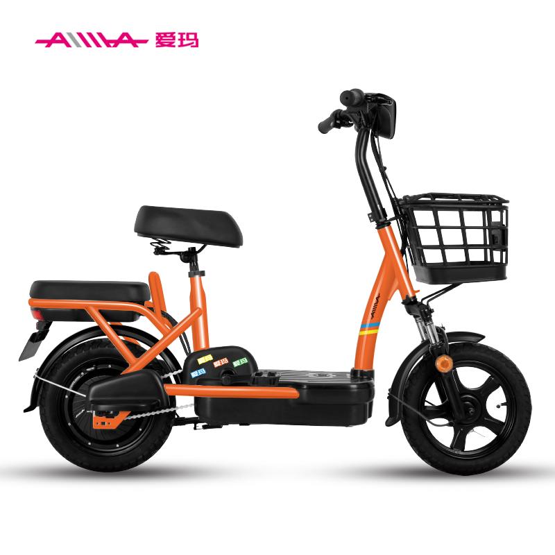 爱玛(aima)电动车 爱玛(aima)小火箭新国标48v12ah铅酸电池时尚电动