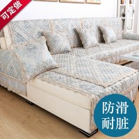 防滑沙垫现代简约沙套全包萬能套坐垫罩巾布艺四季通用全盖