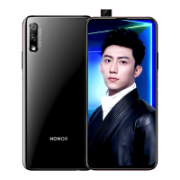 荣耀(honor) 荣耀9X 全网通版 4GB+64GB 幻夜黑 移动联通电信4G全面屏手机 双卡双待 荣耀手机