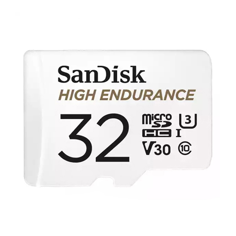 闪迪(SanDisk)行车记录仪存储卡/安防监控专用内存卡Micro SD卡高度耐用U3/V30 TF卡 32G