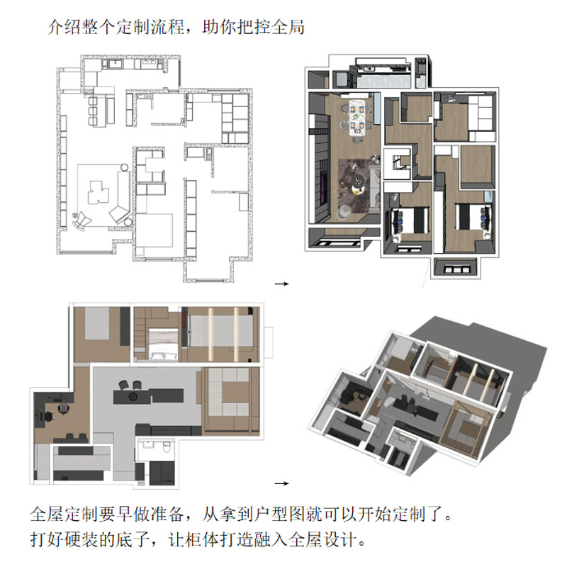 [正版]全屋定制设计攻略 室全室美“ 17项定制攻略 掌握全屋定制全流程 难点痛点各个击破 600多张家居案例图片 全屋高清大图