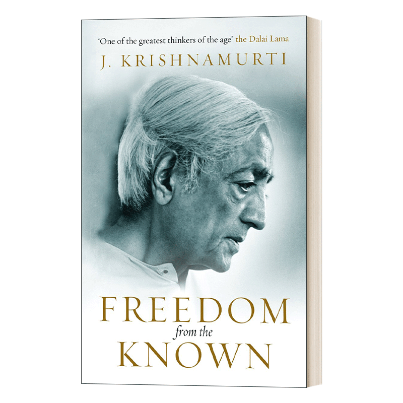 过犹不及 如何建立你的心理界线 [正版]英文原版 Freedom from the Known 重新认识你自己 克里希那高清大图