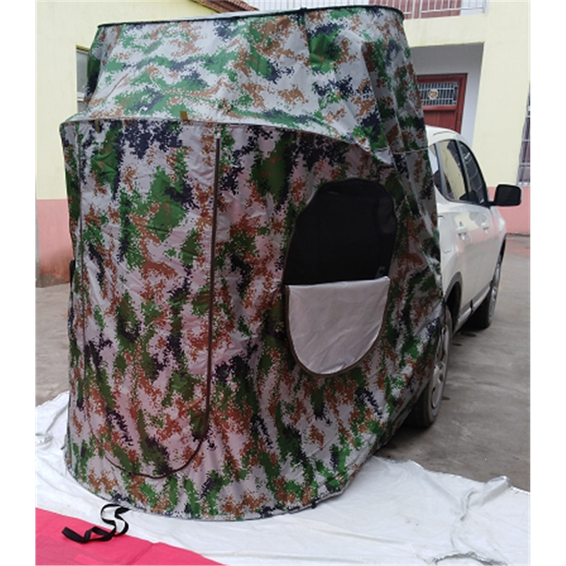 多功能汽车suv防蚊闪电客自驾游车载车顶车尾延伸淋浴帐篷房车户外