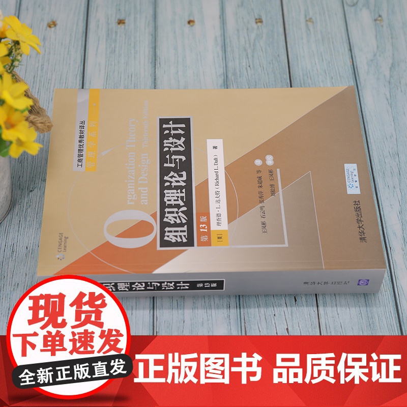 清华 组织理论与设计 第13版第十三版 刘松博 王风彬 理查德·L. 达夫特 工商管理优秀教材译丛 清华大学出高清大图