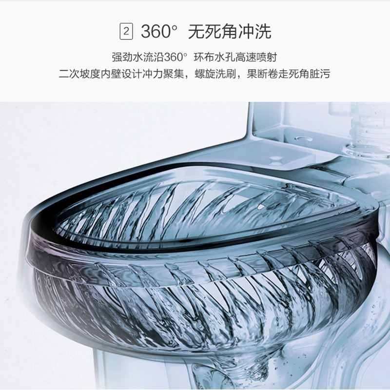 恒洁(HEGII)智能马桶+马桶套餐家用卫浴即热式智能坐便器豪华全包轻音节水马桶套餐 智能马桶QE8+173PT