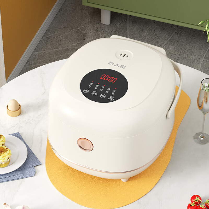 炊大皇(COOKER KING) CDH-FB0531 3L 500W 电饭煲 (计价单位:台) 白色高清大图