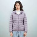 女装秋冬新款新国标90绒轻薄羽绒服女款女式带帽简约外套