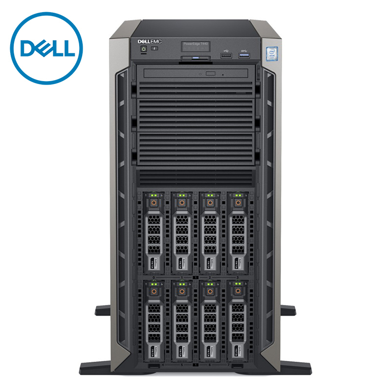 戴尔(DELL)T440塔式工作站银牌4208/8G/2TSAS 7.2K/H330/750W单电 三年