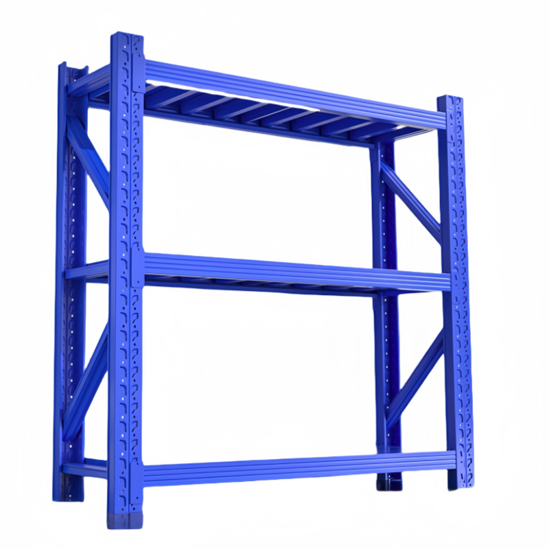 繁哲思不锈钢货架蓝色 层架不锈钢1200*400*2000mm承重500kg/层组