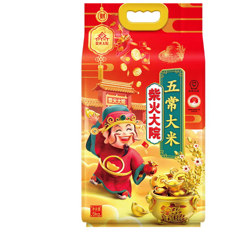 柴火大院 大米 五常大米5kg高清大图