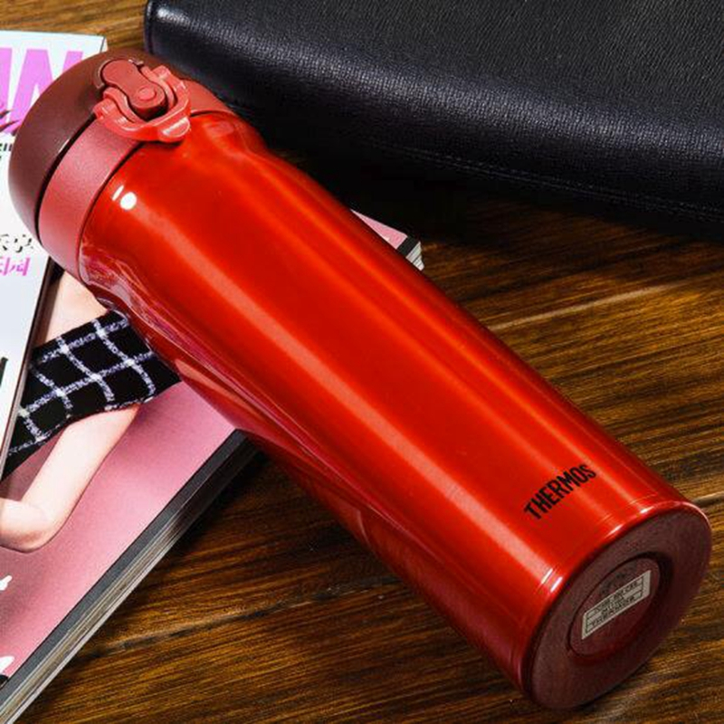THERMOS膳魔師高真空不锈钢550ml 保温杯TCMB-550 CSS(红色)
