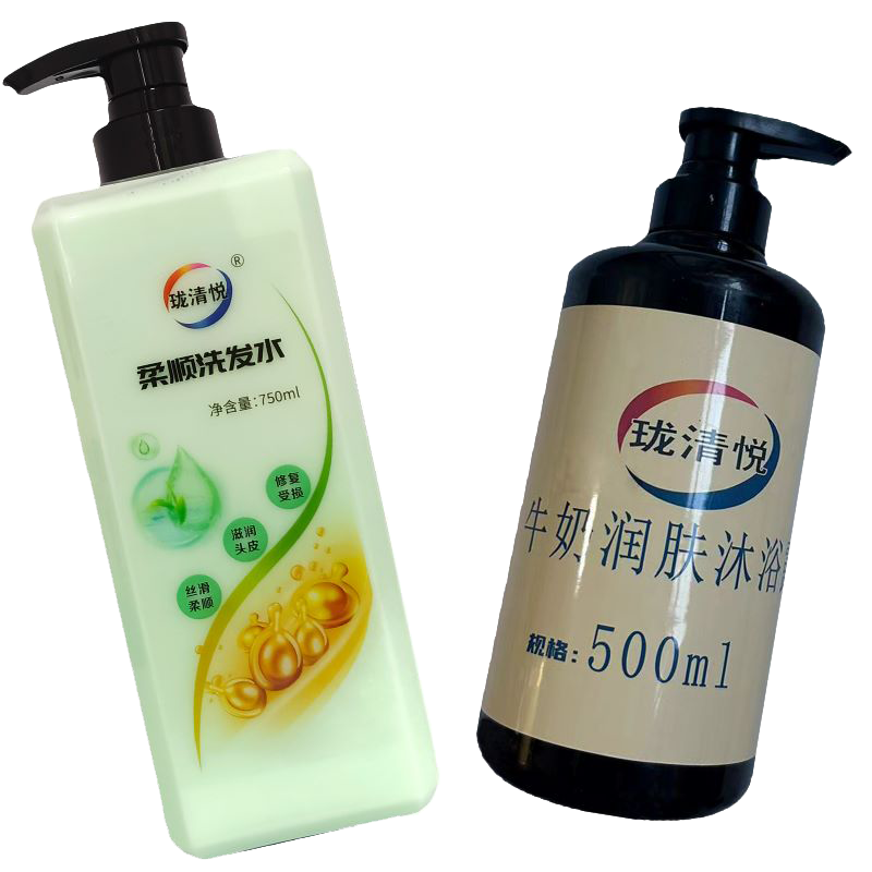 珑清悦 洗护组合套装lqy-02 750ml+500ml 套高清大图