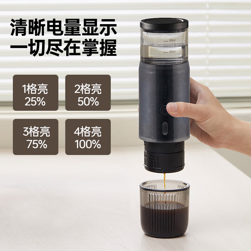 膳魔师全自动咖啡机家用意式浓缩咖啡机一键萃取智能温控不锈钢机身精致设计高清大图