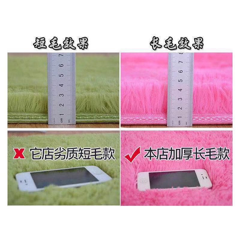 地毯卧室可爱少女心ins风地毯客厅茶几床边飘窗房间满铺地垫定制图片