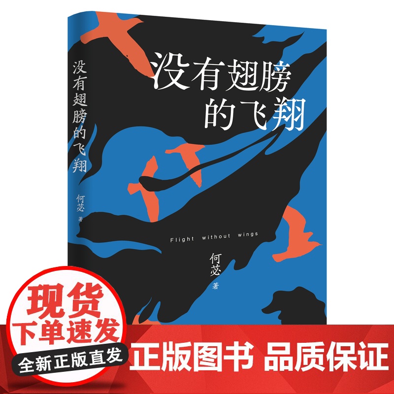 没有翅膀的飞翔 何苾诗歌 花城出版社正版书籍高清大图