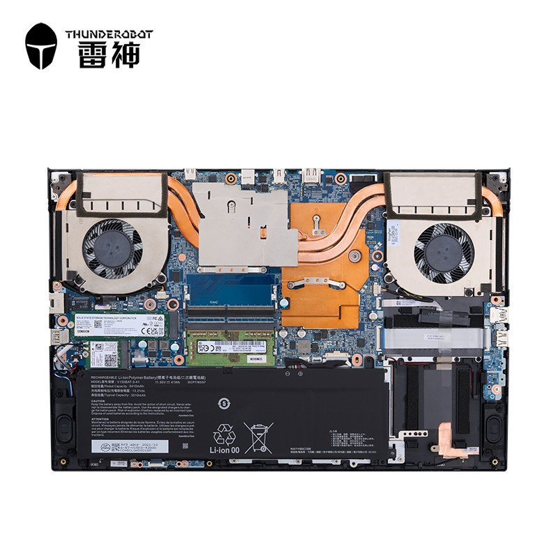 雷神(ThundeRobot) 911MTAir星翼 15.6英寸游戏本笔记本电脑 12代酷睿i7-12700H 32G 512G RTX3060 高色域 144Hz定制版