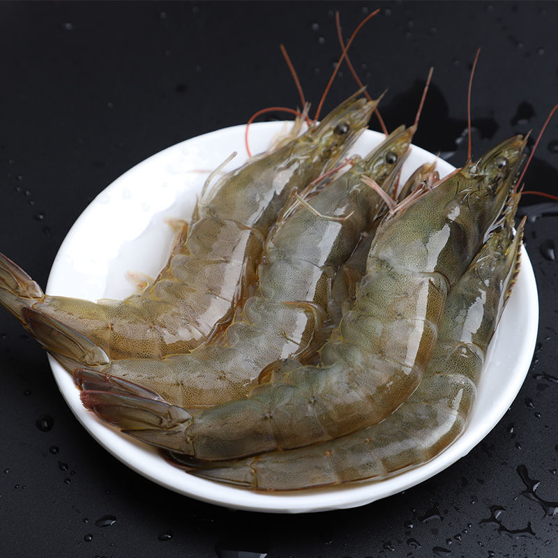 赛卡伊5斤装青岛大虾超大基围虾速冻海虾海鲜水产鲜活新鲜青虾对虾鲜