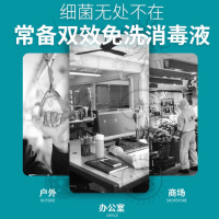 开学必备神器酒精75度免洗手消毒液便携式随身小瓶喷雾器消毒 三瓶装/100ml