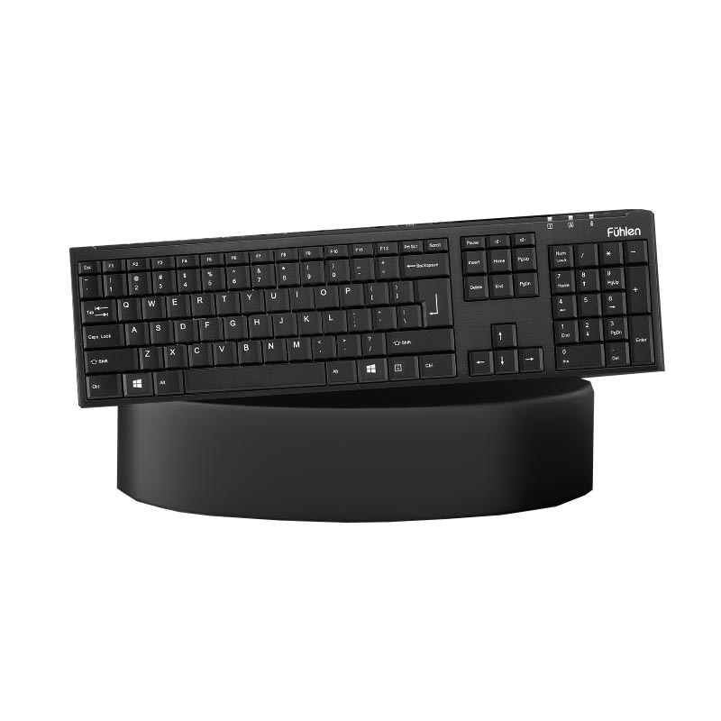 富勒fuhlen K380S商务办公有线键盘 (计价单位:个)黑色高清大图