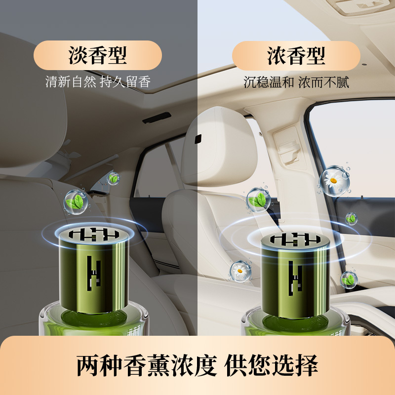 栀子花车载香薰高档汽车专用2025新款男女士车用香水持久高级香氛