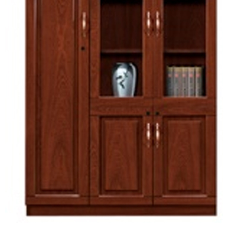 大央文件柜SL-103左 1350W*420D*2000H书架落地置物架客厅家用靠墙收纳柜子储物柜办公室文件柜简易书高清大图