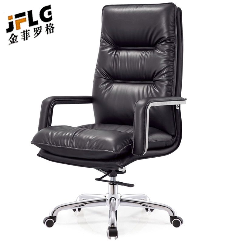 苏宁 金菲罗格 办公家具西皮会议办公经理椅高清大图