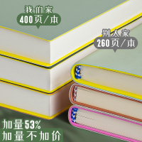 三木B5笔记本子加厚款可定制可印logo记事软皮商务简约ins风学生会议记录批发考研日记超厚皮面工作记账新款