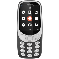 【原封】诺基亚3310 移动4G 手机 单卡 备用机 学生手机 商务手机 老年人机 深沉黑色 不支持电信卡