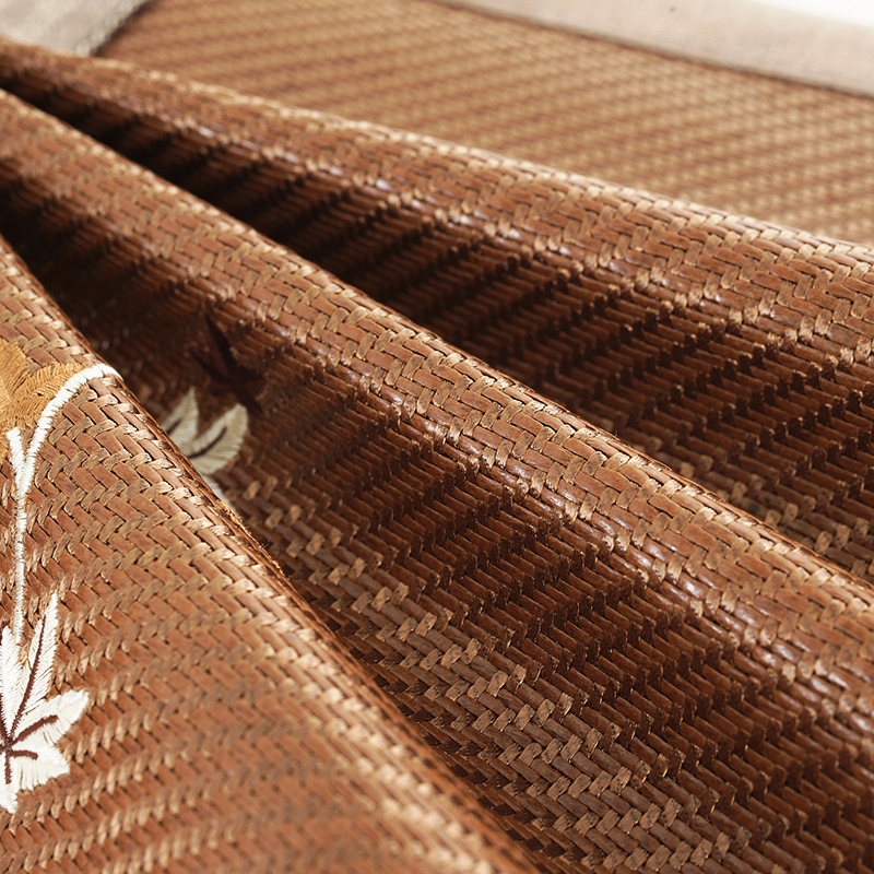 美帮汇夏天凉席枕套冰丝枕芯套单人学生枕席爽成人夏季冰藤枕头套一对装高清大图