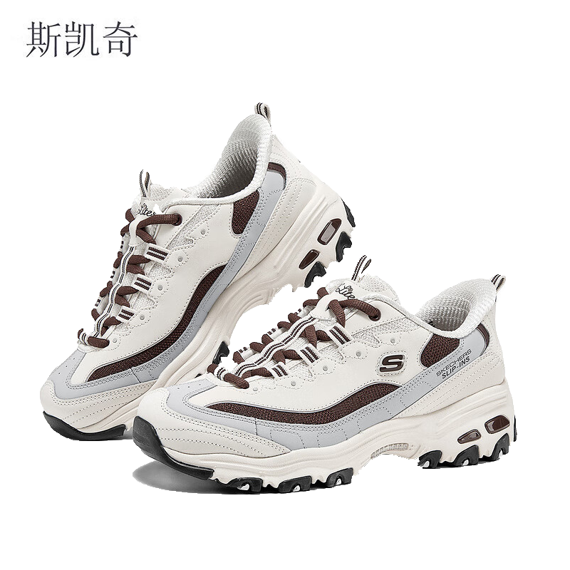 斯凯奇 舒适防滑休闲鞋 150537/OWBR-6 双高清大图