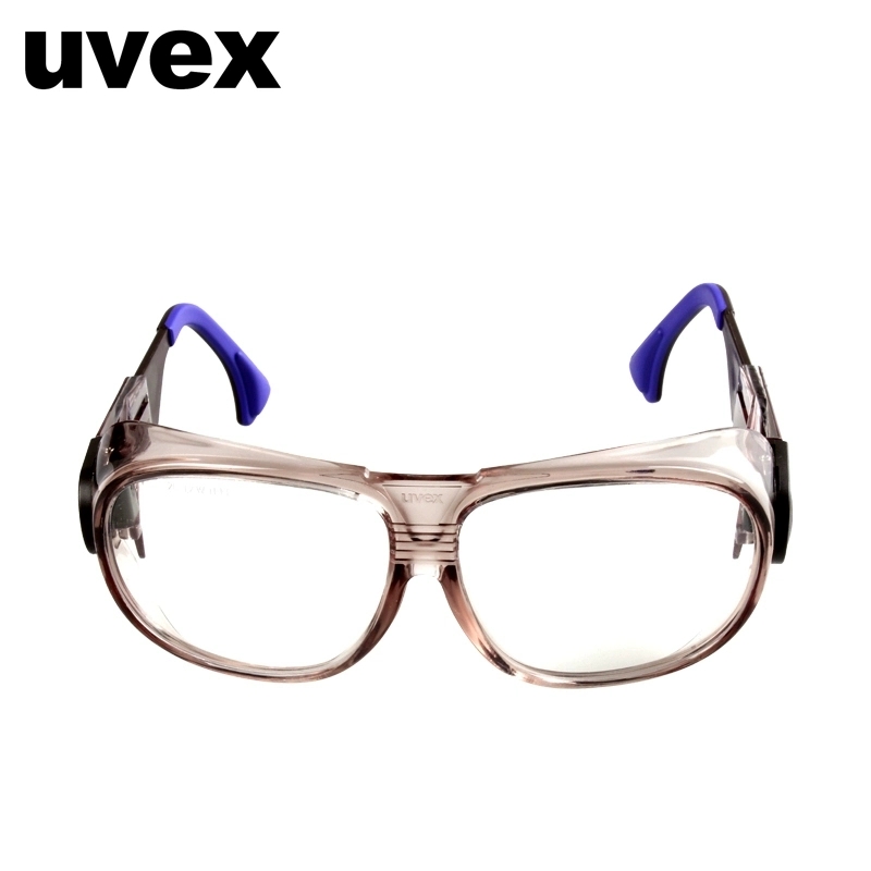 UVEX护目镜9182104平光镜防飞溅工作透明防护眼镜 换镜片 矫视眼镜高清大图