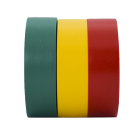 [苏宁自营]勒塔(LETA)工具 彩色绝缘胶带 电工标记胶带10m*18mm(3卷装) 耐磨防潮耐酸碱LT-PPE551