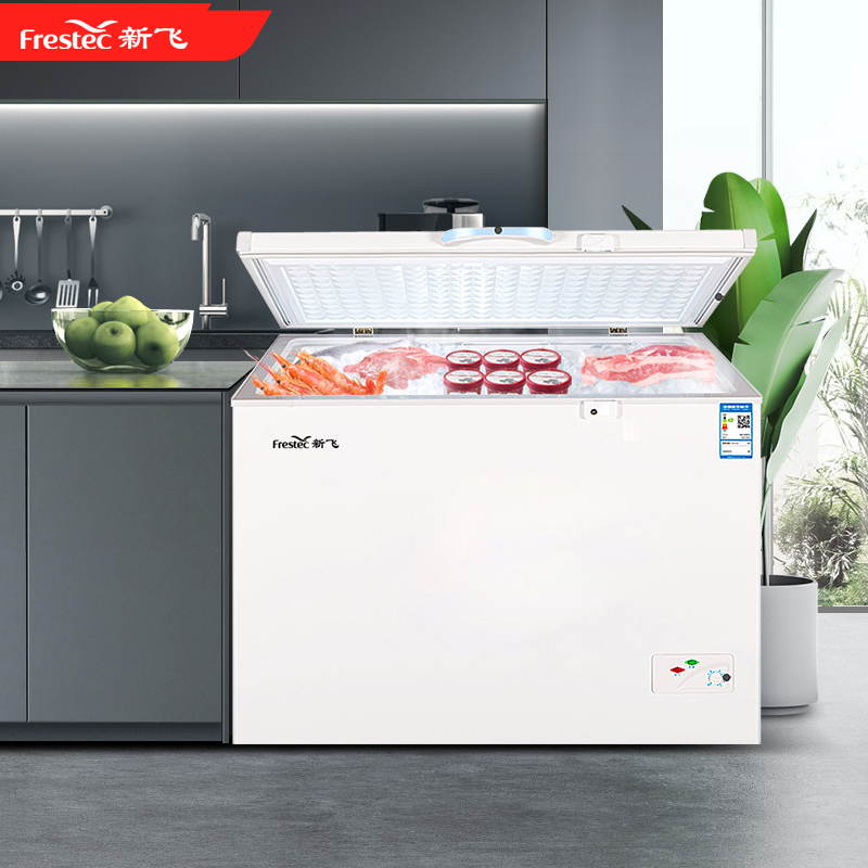 新飞(FRESTEC) BC/BD-323HD1A 323升家商两用冷柜冷藏冷冻双温大容积节能冰柜