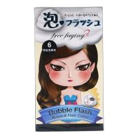 菲灵（FEELING） 翡丽彩泡泡染发剂（迷你） 6-深金亚麻色（植物染发自然养护 温和配方健康遮白低刺激）