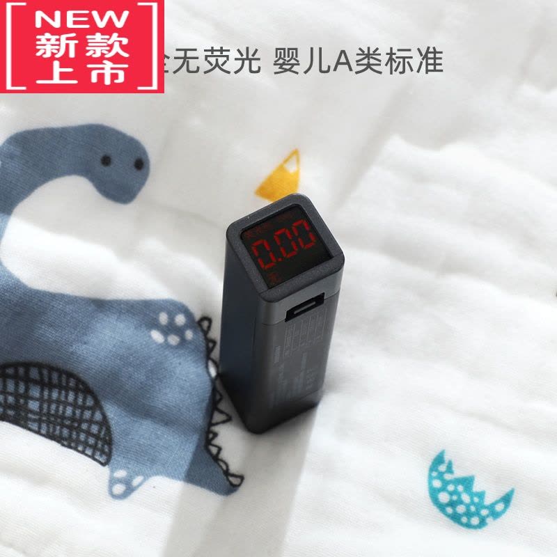 可莉允婴儿浴巾纱布超柔吸水新生儿盖毯初生宝宝洗澡包被儿童毛巾被图片