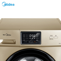 美的(Midea)10公斤全自动变频滚筒洗脱一体洗衣机 BLDC变频 巴氏除菌洗 家用金色MG100V31DG5