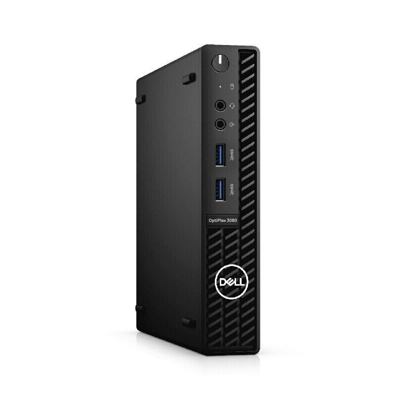 戴尔(DELL)3080MFF迷你台式机主机I3-10105/8G/1T+256G WiFi